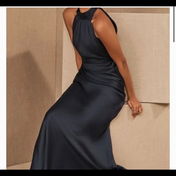 BHLDN Esme Satin Charmeuse dress - Picture 2 of 14